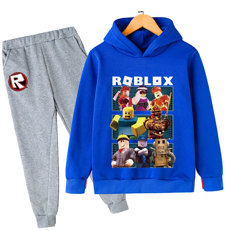 

2022 Fashion Autumn Baby Boy Game Robloxing Clothes Set Boy Sport Suit Children Sets Kids Clothes New Clothes Boys 4-14 Year Old