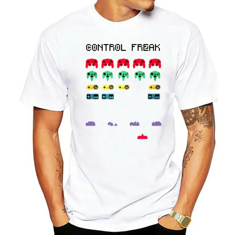 

Классическая женская футболка Control Freak, Мужская футболка