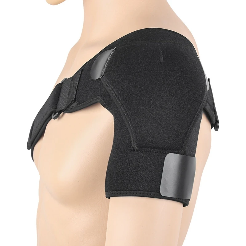 

Adjustable Shoulder Support Spine Back Support, Unisex Guard Strap Back Brace Posture Shoulder Support Brace Wrap