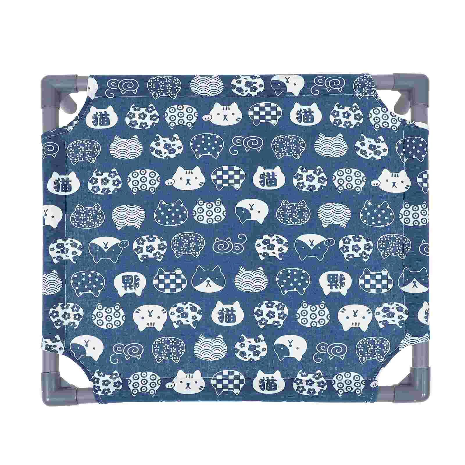

Seat Cushion Cat Raised Bed Nest Comfortable Sleeping Hammock Plastic Small Pet Hanging Dog