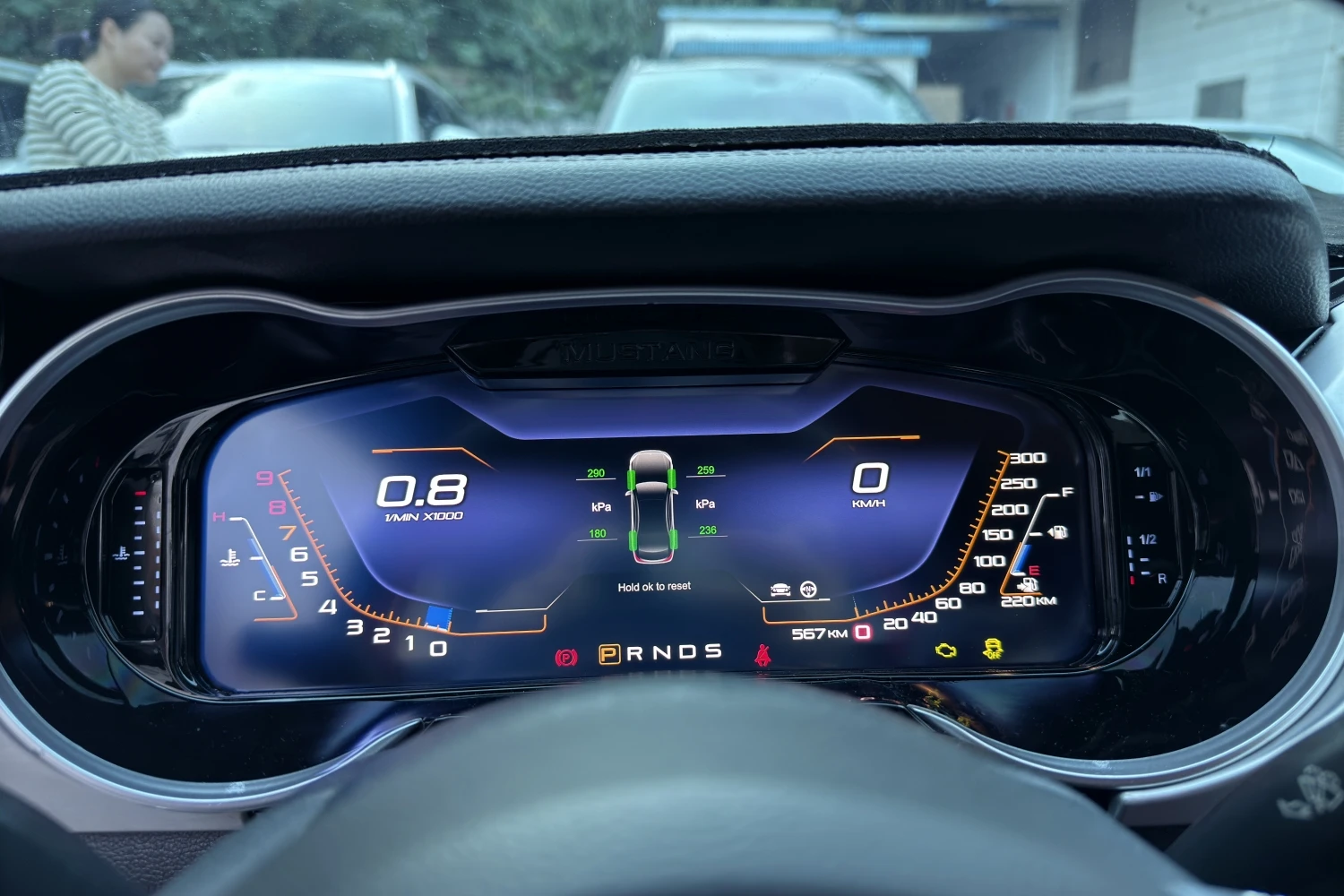 Для Ford Mustang 2015-2021 автомобильный ЖК-дисплей приборной панели цифровой кластер