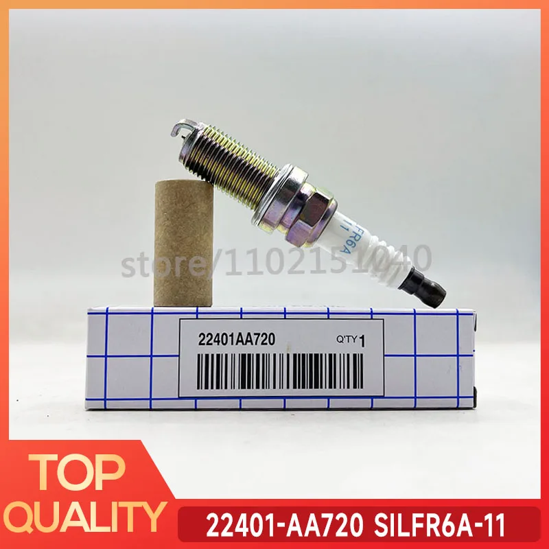 

4pcs/lots 22401-AA720 SILFR6A11 5468 Laser Iridium Spark Plug For SUBARU Grand Vitara Kizashi Fiat Sedici SX4 Suzuki 09482-00606