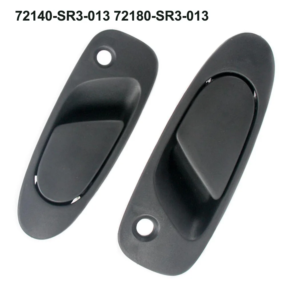 

Accessories Exterior Door Handle Black For Honda Civic 92-95 EG6 EG4 Front Exterior Door Handle Plastic Replacement
