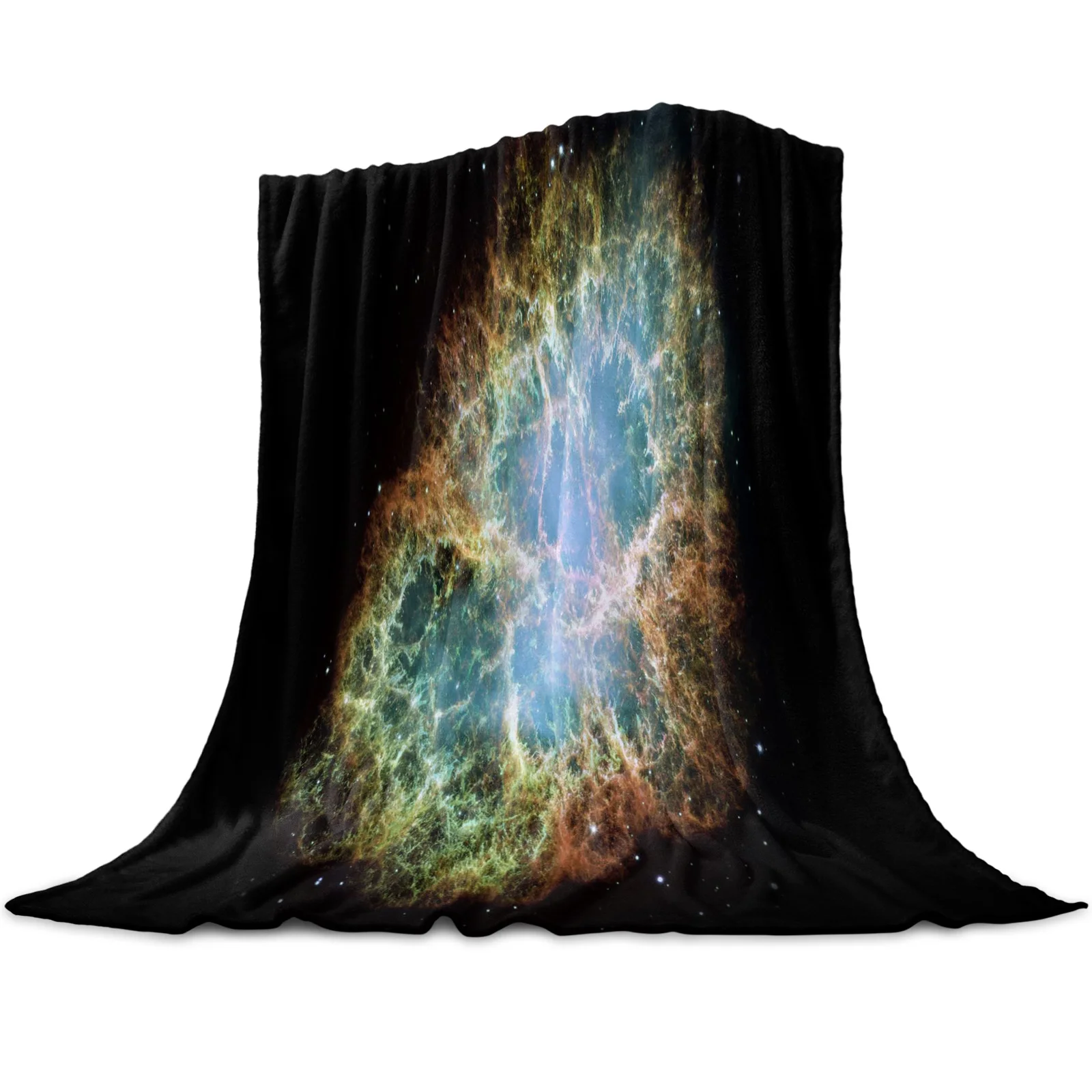 

Blanket Warm Flannel Blanket Bedroom Decor Blankets for Bed King Queen Full Size Super Soft Galaxy Throw Blanket Milky Way Throw