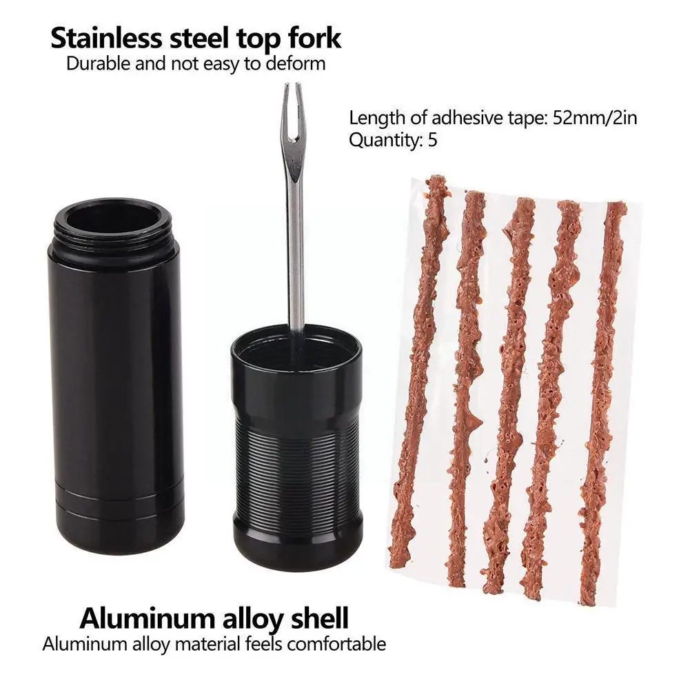 

Bicycle Tire Service Tool Optional Rubber Stripes Tubeless Housing Puncture Drill Tyre Alloy Anodized G4x7