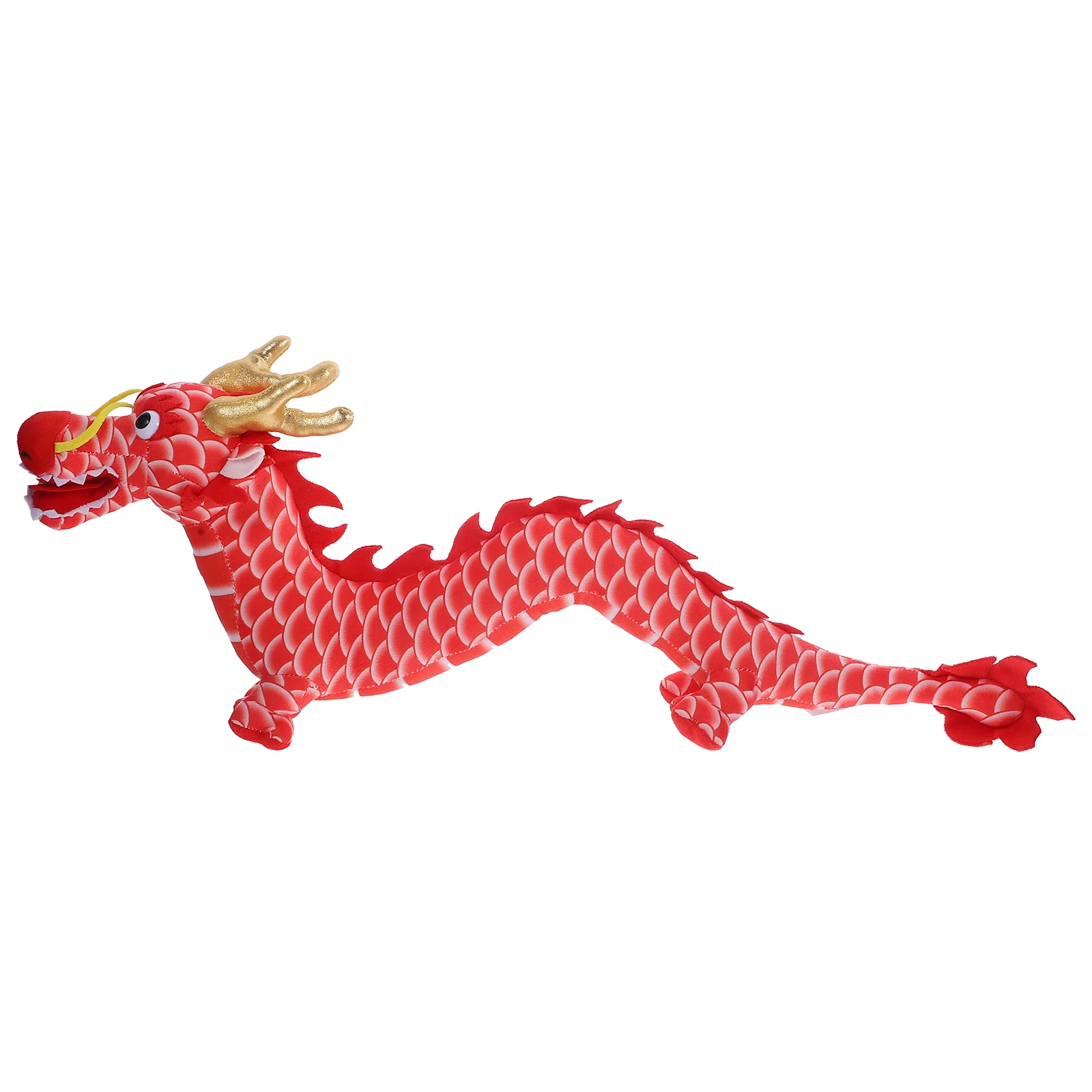 

Chinese Dragon Lifelike Big Stuffed Mascot Dragon Realistic Dragon New Year Gift