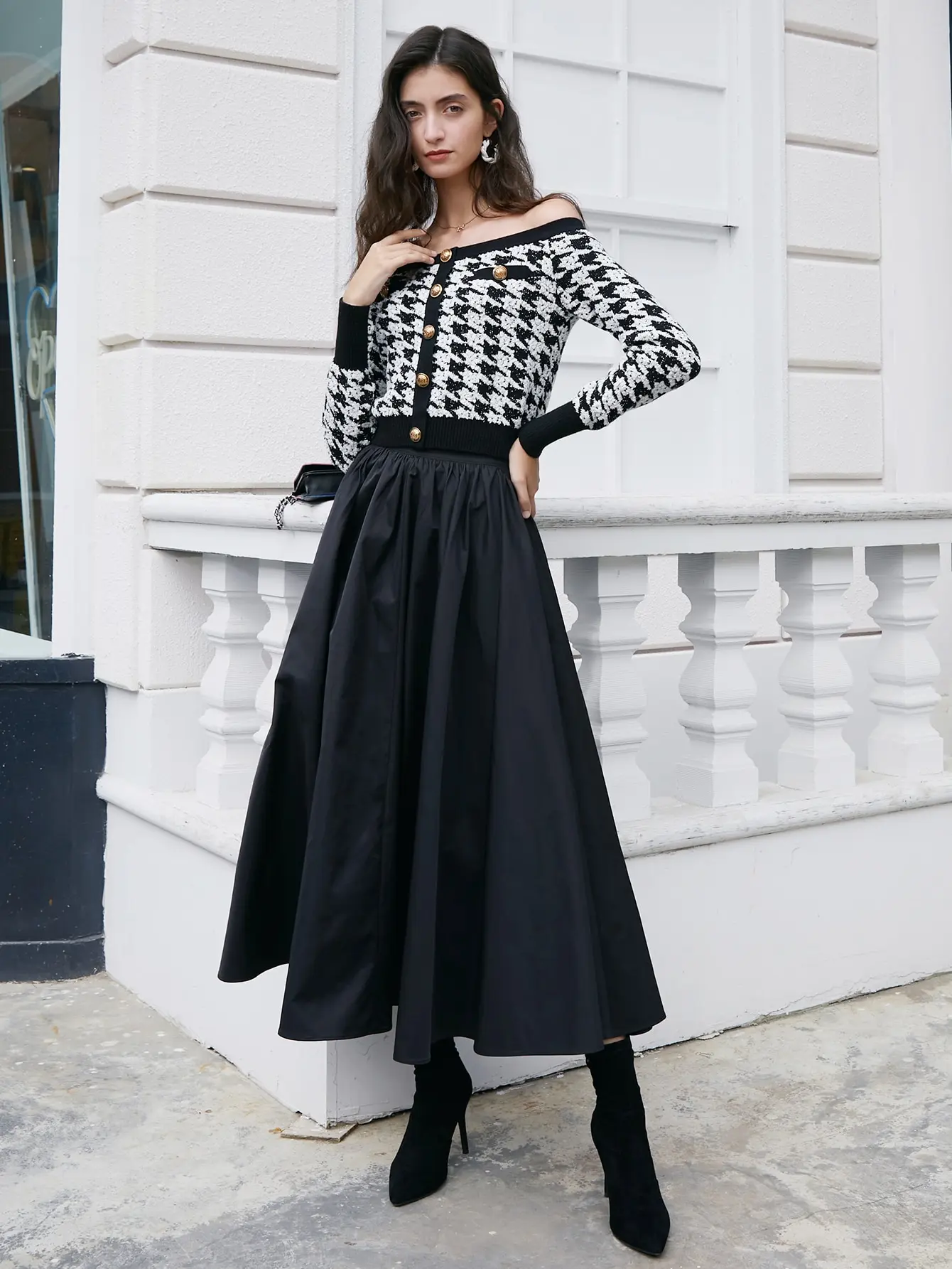 AEL Новый женский свитер на весну и осень короткий стиль свободный ленивый вязаный