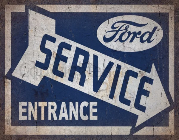 

Ford Service Garage Advertisement Metal Tin Sign Poster Wall Plaque