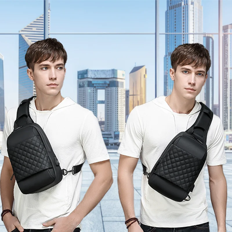 eurcool mens bag shoulder bag multifunction anti theft waterproof male crossbody bag casual sling chest bag with usb port bolsa free global shipping