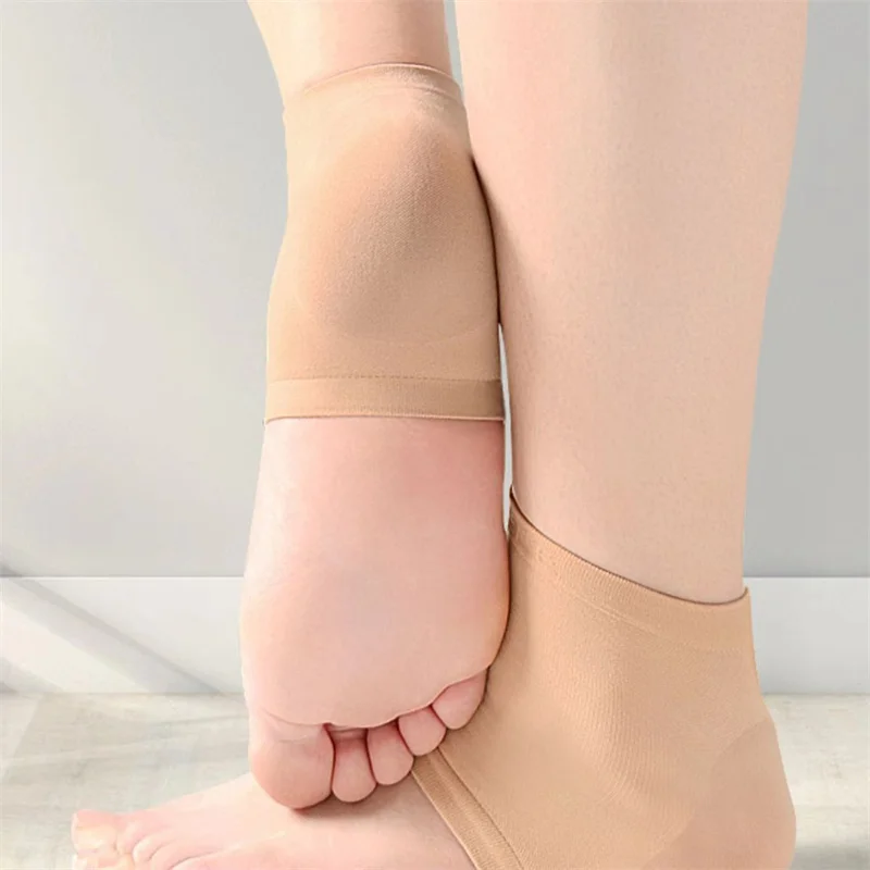 

Socks Women Heel Protective Cover High Heels Sock Female Silicone Anti-Crack Moisturizing Shoe Pads Pain Relief Feet Care Sock