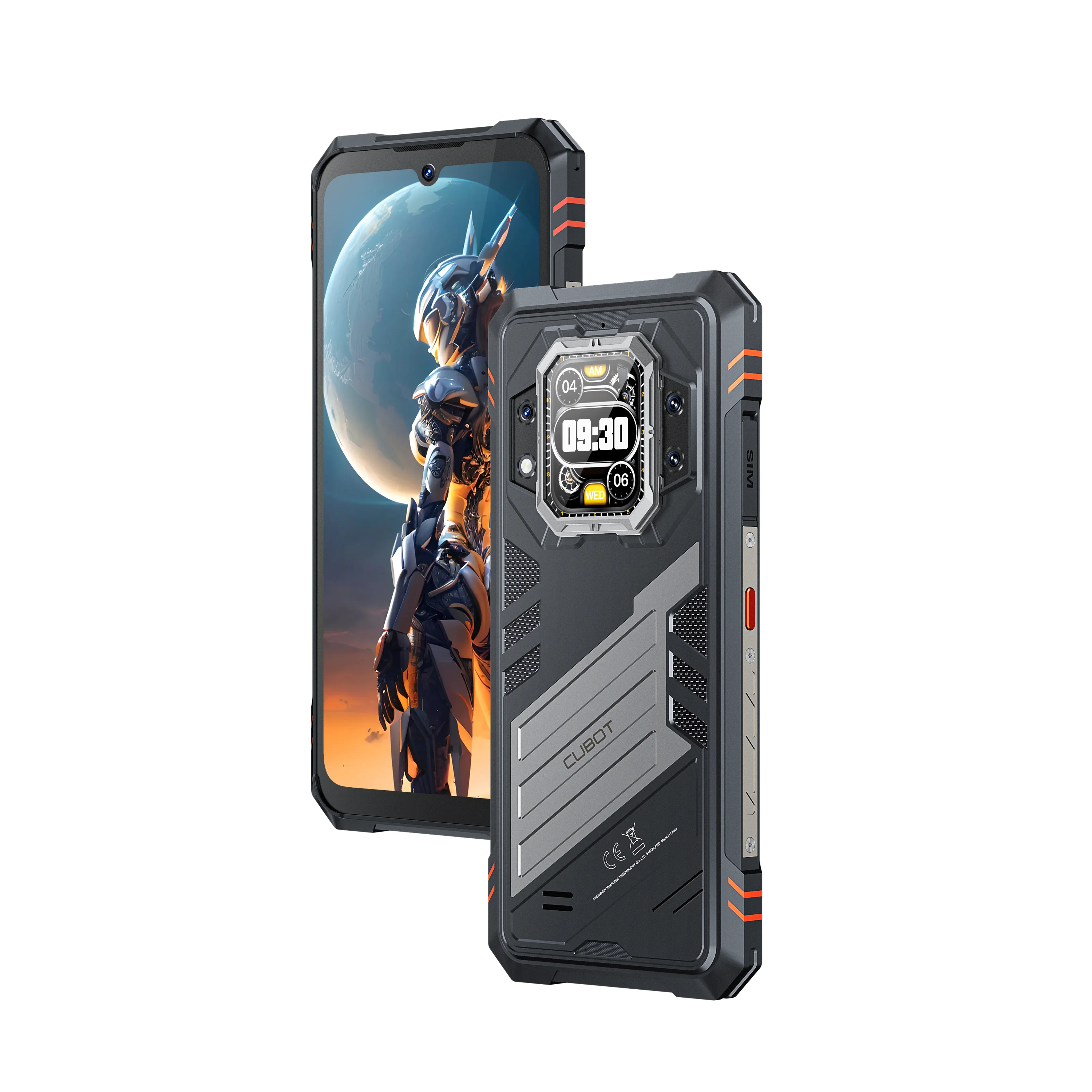 Ультратонкий прочный смартфон 5G Cubot King Kong Star 2 4 нм MTK D8200 3 1 ГГц 24 ГБ + 256 большой
