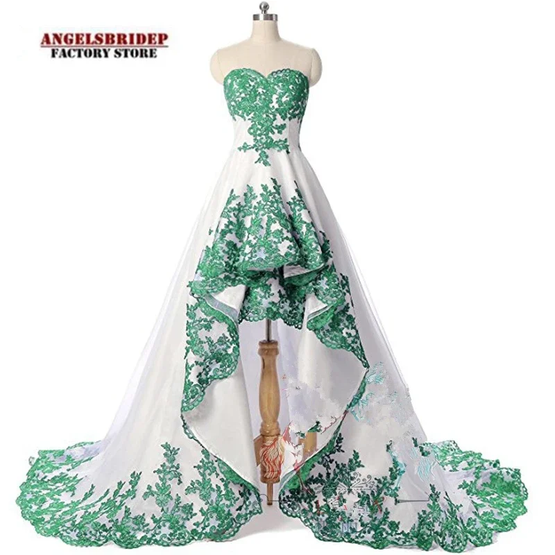 

White Ball Gown Vestido De Noiva Wedding Dresses With Appliques Corset Floor-Length Formal Bride Plus Size