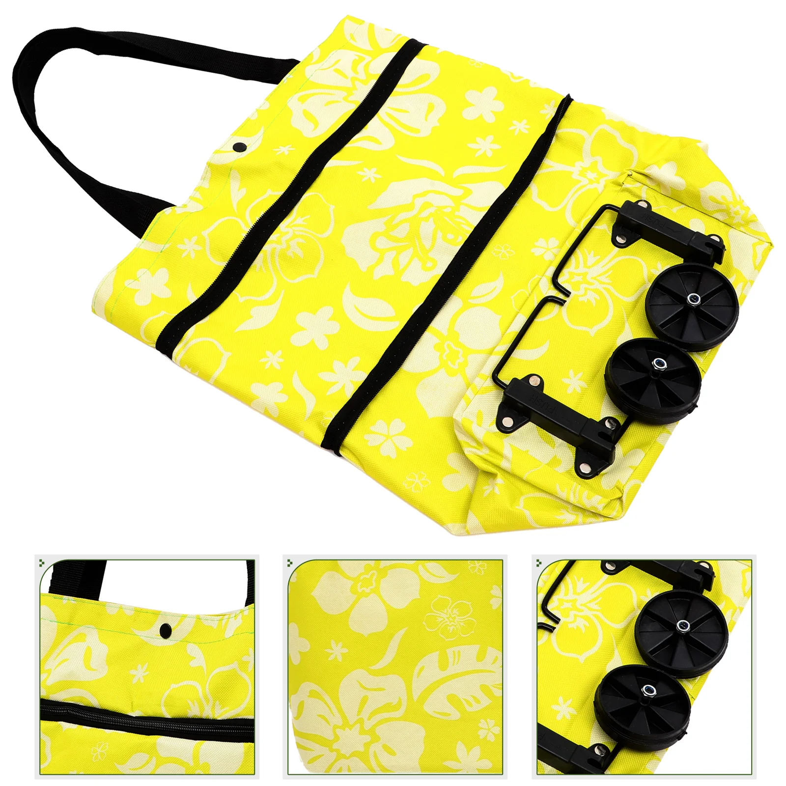 

Collapsible Trolley Pouch Shopping Trolley Bag Shopping Cart for Supermarket