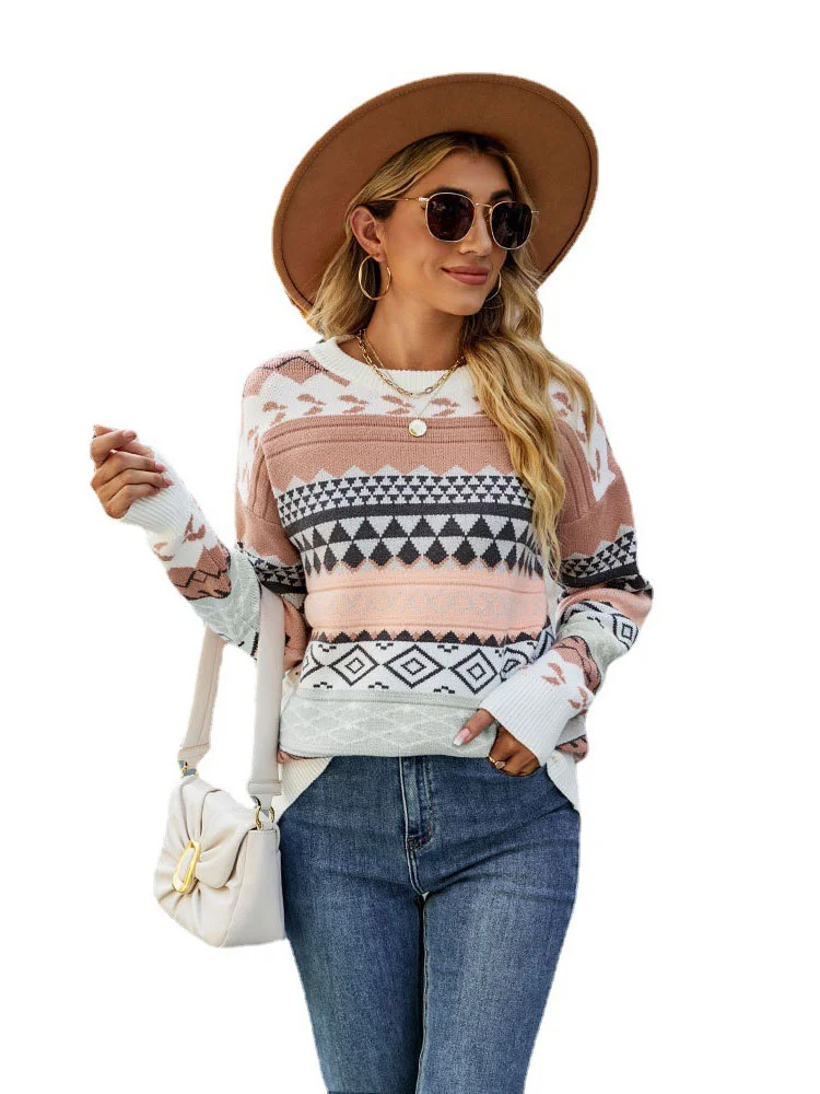 

2023 Autumn Winter New Fashion Loose Sweater