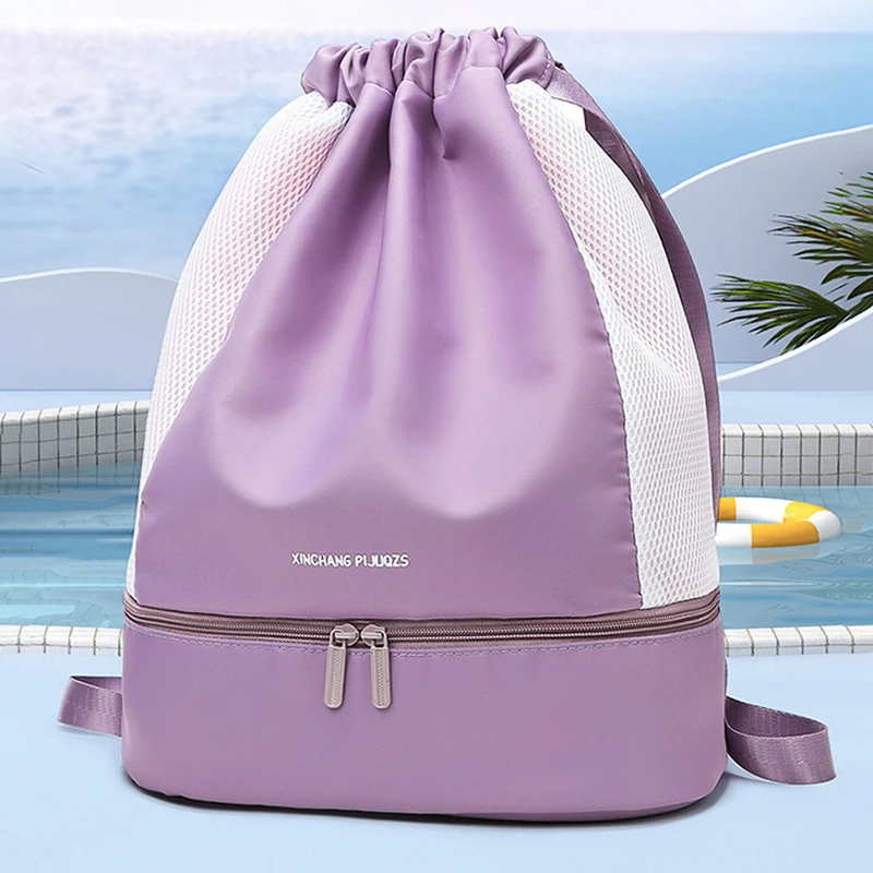 Swimming Beach Bag For Woman Waterproof Backpack Man Dry Sports Duffle Female Gym Natation Pool Shoe Bag Nature Hike Accessory