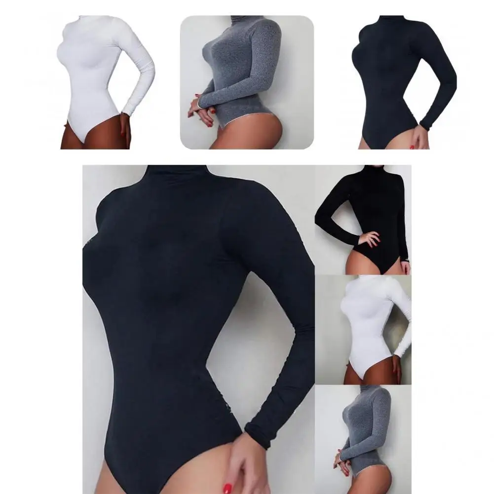 

Sleeping Bodysuit Solid Color Bodysuit Pure Color Hip Wrap Bodysuit