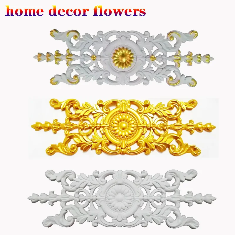 

European-style home decoration accessories flower background wall decoration decals furniture plastic flowers flat decals floor