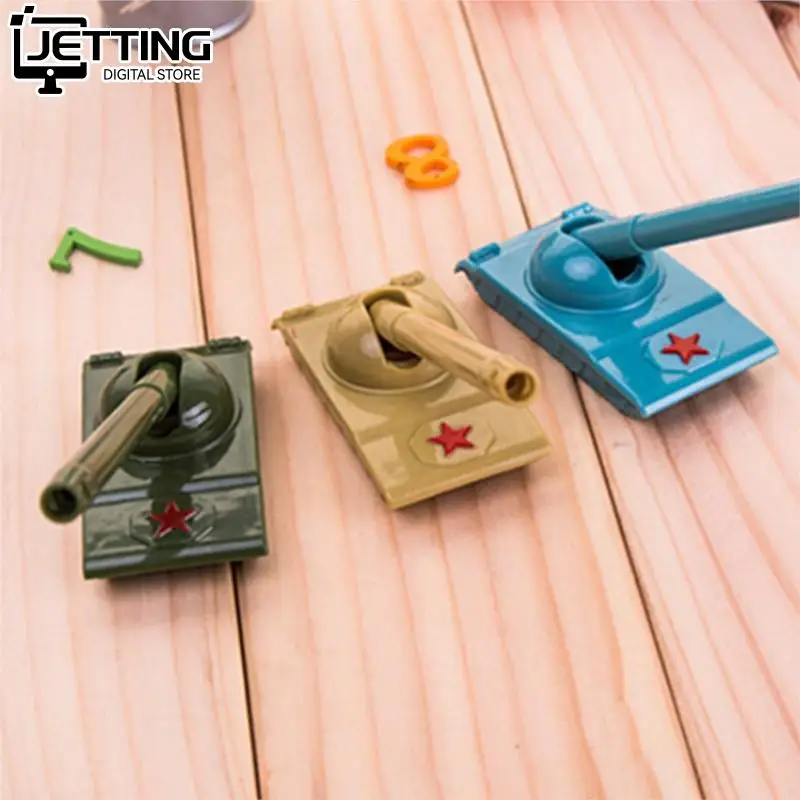 

1 шт. Смешные военные формы оружия волшебный Танк шариковая черные чернила для ручек Канцтовары офисные школьные принадлежности случайный цвет