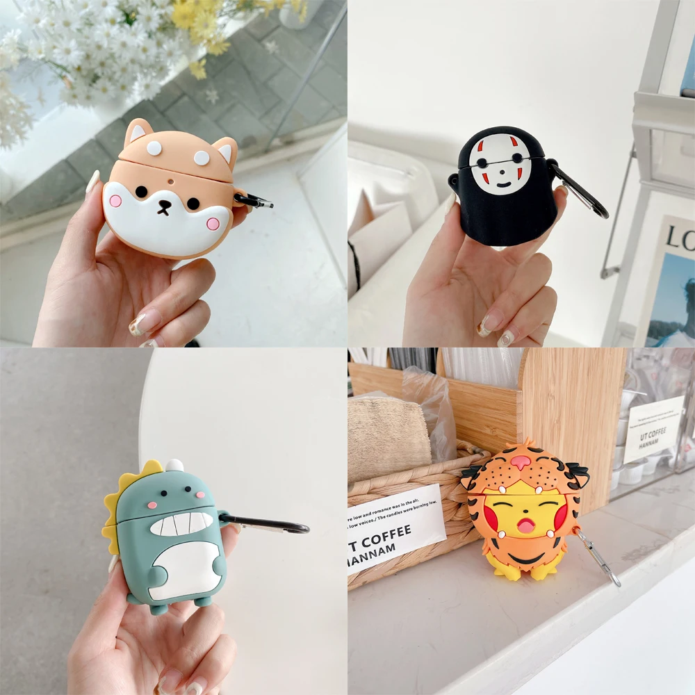 

3D For Xiaomi Redmi Buds 3 Pro Case Cartoon Silicone Earphones Case For Redmi Buds 3 Pro Wireless Bluetooth Protective Cover