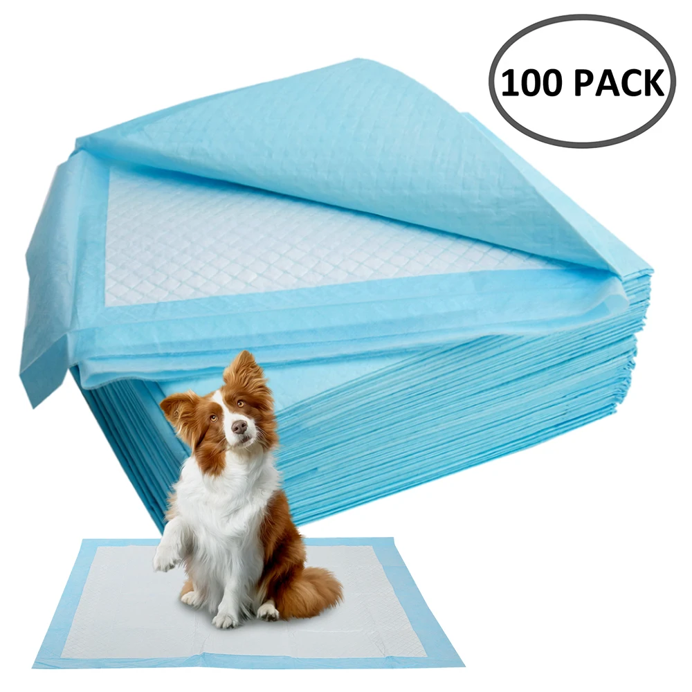 

Mat Clean Diaper Diaper Super Disposable Pet Dog Supplies Pets Healthy For Training Pee Dairy 50/100pcs Pads Absorbent Nappy
