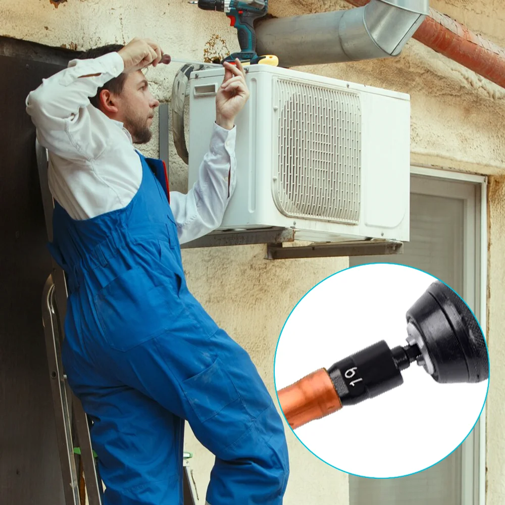 Расширяющееся Сверло 6-в-1 Для Медных Труб Шестиугольная Ручка Лестничная Форма