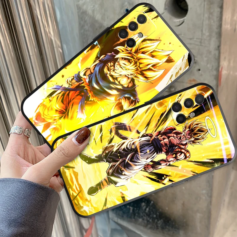 

Japan Anime Dragon Ball Phone Cases For Samsung M11 M12 M10 M20 M22 M30 Back Cover Unisex Protective TPU Soft Carcasa