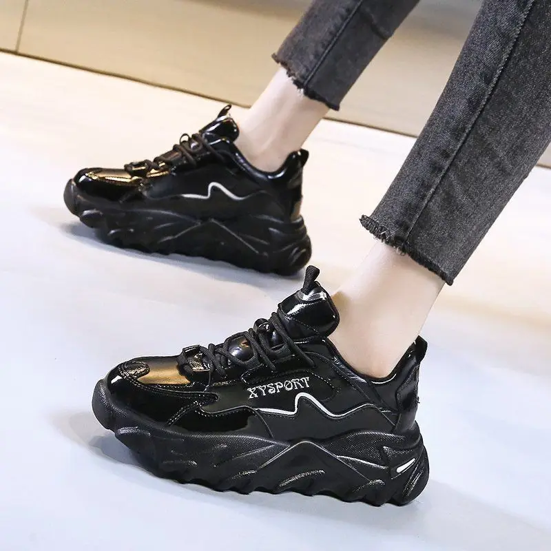 

Large Size Casual Women's Shoes, Wide Feet, Fat Feet, Autumn and Winter Korean Sports Shoes, Cotton Shoes and Velvet Old Shoes