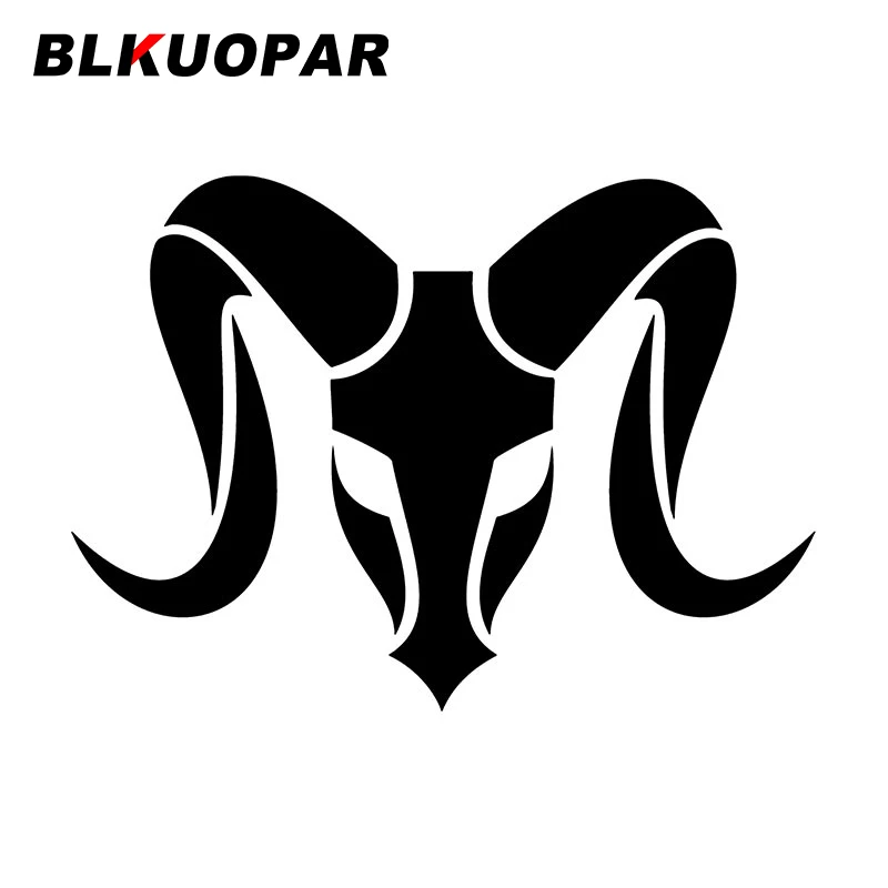 

BLKUOPAR Aries Zodiac Car Stickers Creative Waterproof Sunscreen Die-cut Creative Bumper Windows Decoration Car Door Protector