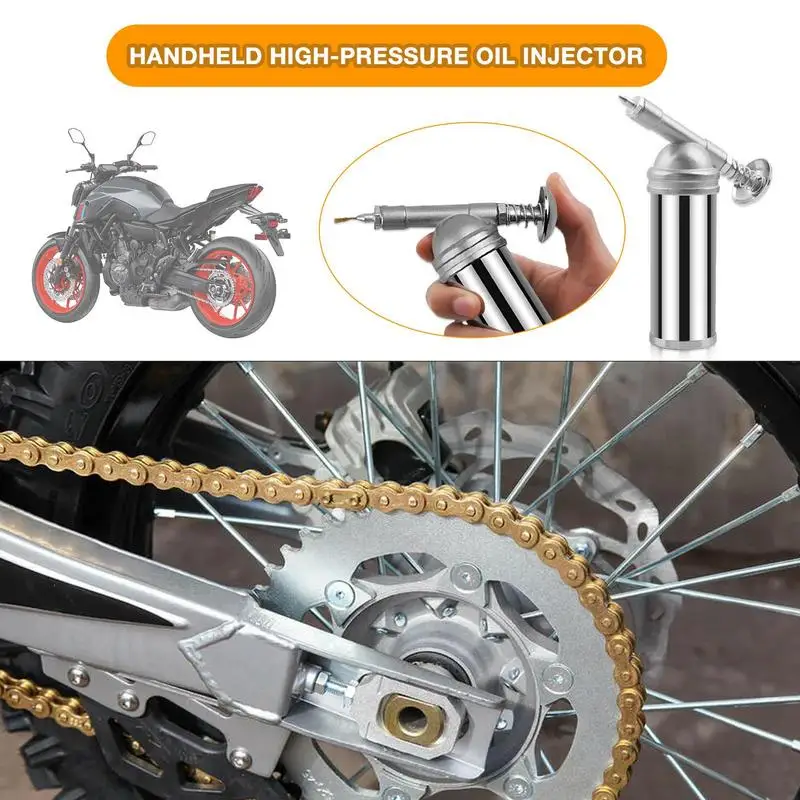 

Mini Grease Injector Universal Heavy Duty Quick Lock And Release Double Handle Stainless Steel Auto Accessories Tool Tip