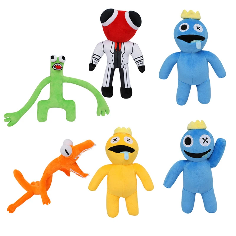 

Peluches De Rainbow Friends Toy Cartoon Game Character Doll Kawaii Blue Monster Soft stuffed animals For Zabawki Dla Dzieci