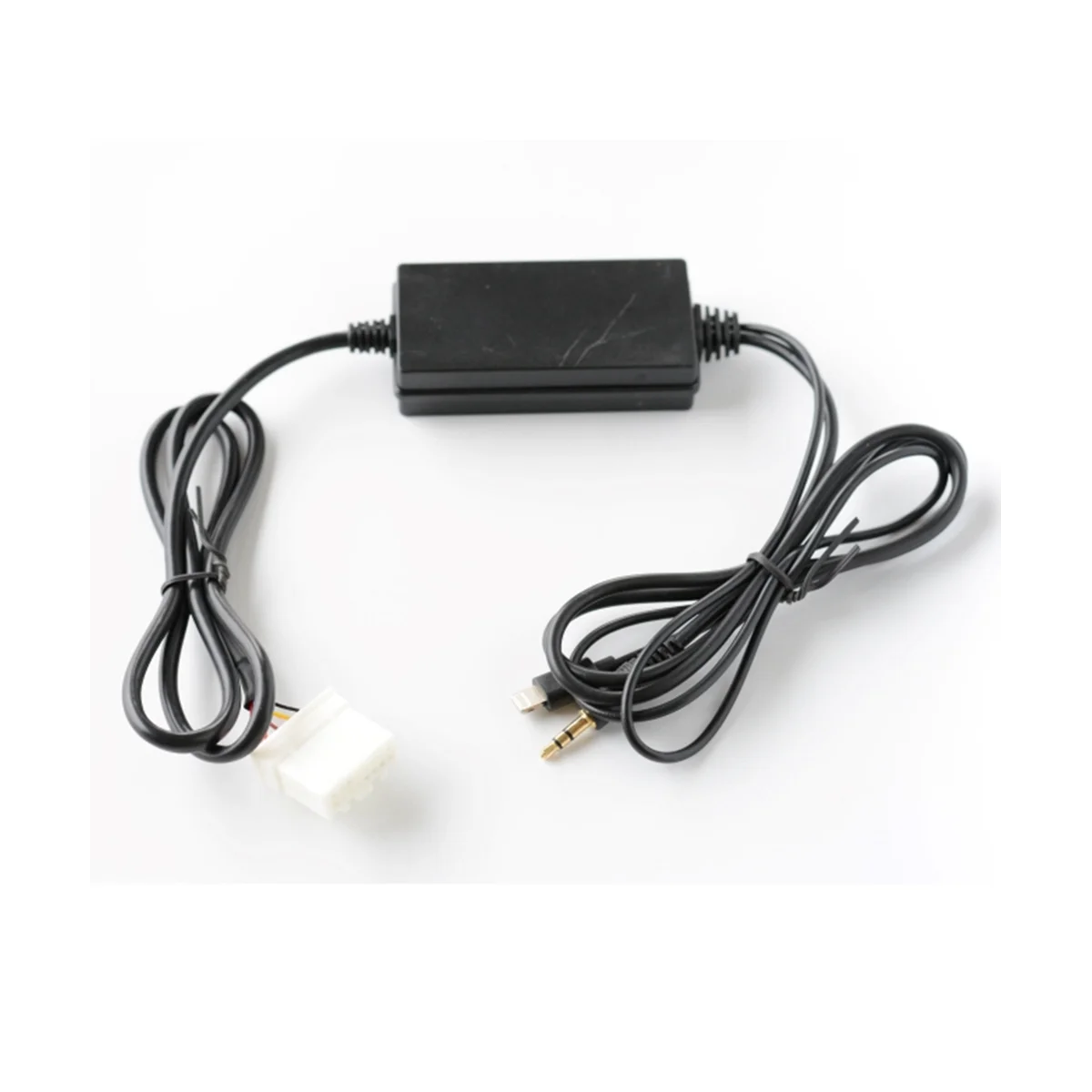 

Car Audio USB AUX Adapter 3.5mm AUX Interface CD Changer with for IPHONE Charging for Mazda 3 5 6, MPV, CX7