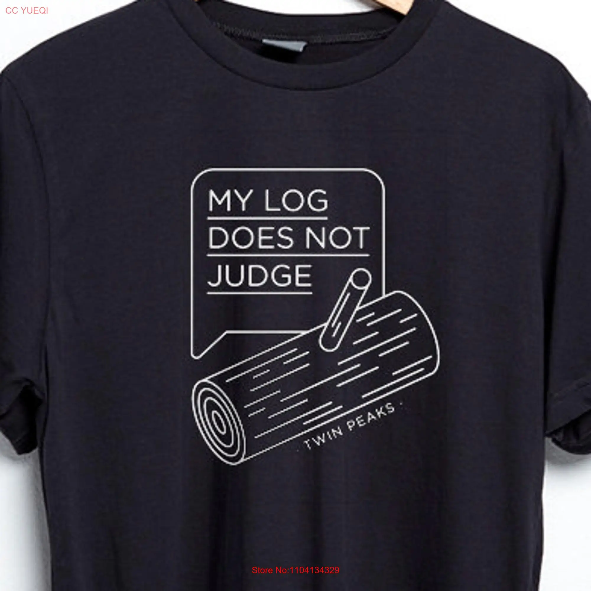 Женская футболка с длинным или коротким рукавом принтом Дэвида Линча