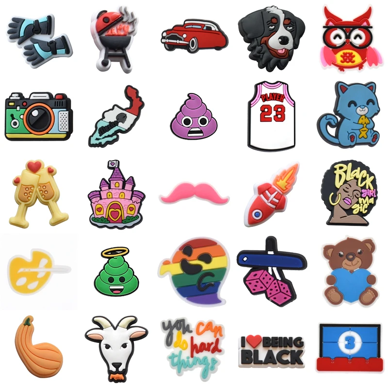 

Wholesale Bulk Decorations for Crocs Packs Men Set Jeans Kids Shoes Accessories Gifts Para Pins Shoe Charms Boy Women Charm Girl