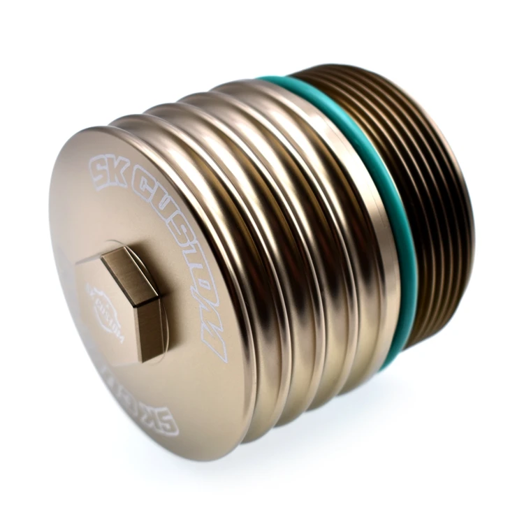 

Корпус масляного фильтра, совместим с Mercedes-Benz M272, M273, кованый алюминиевый сплав, модификация двигателя автомобиля