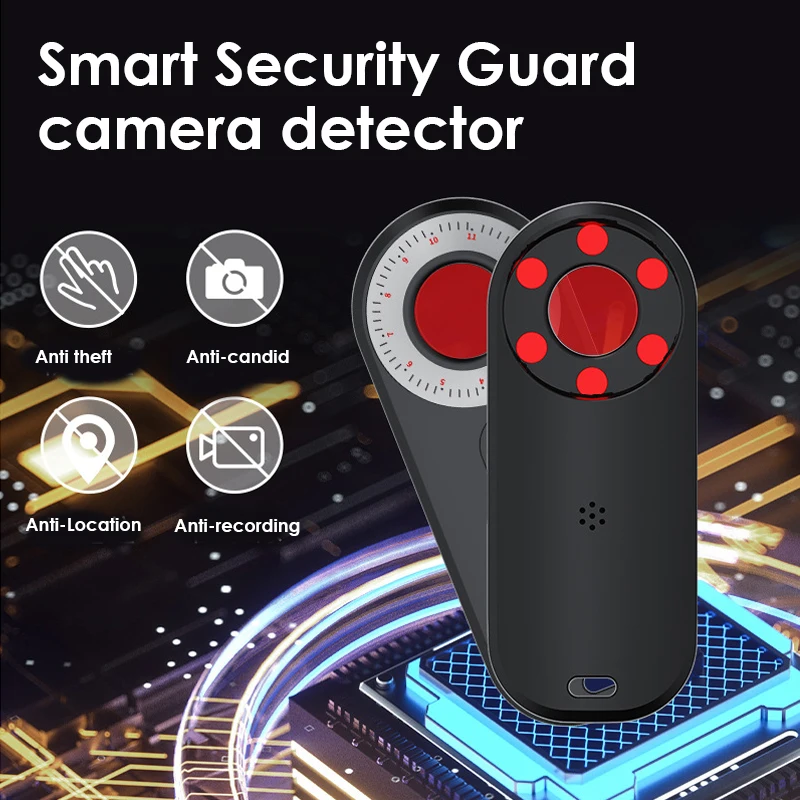 

New Portable Hotel Anti Candid Camera Detector Prevent Monitoring Wireless Signal Detector Car GPS Locator Tracking Detection