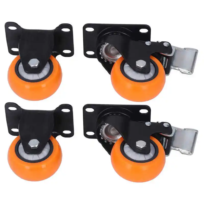 

Trolley Wheel Plate Caster 200lbs Bearing for Equipment