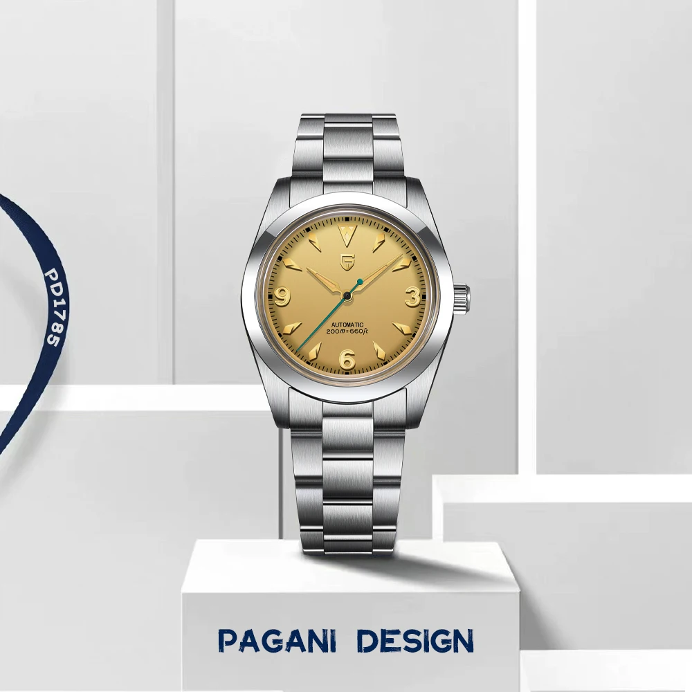 Новинка 2024 PAGANI DESIGN PD1785 коммерческие мужские автоматические механические часы