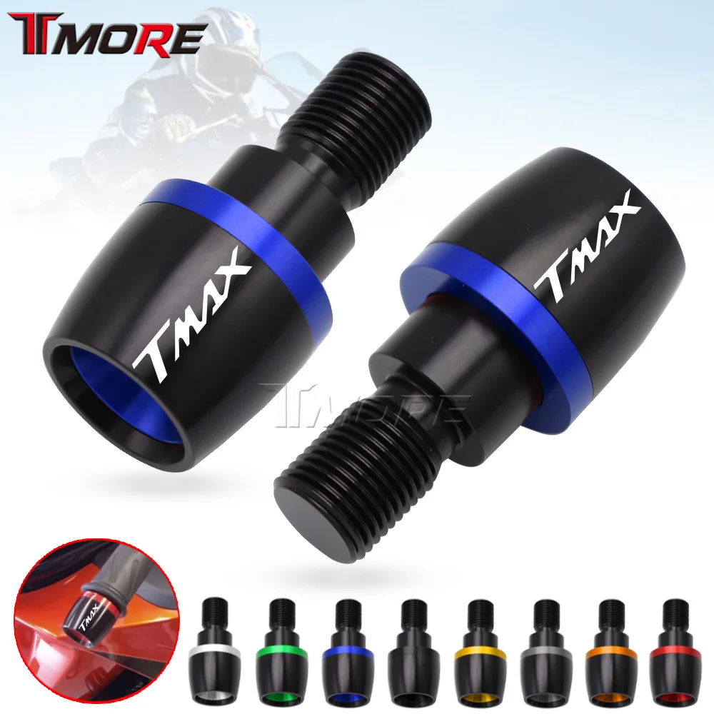 

For Yamaha TMAX 560 Tech max TMAX560 2020 TMAX 500 530 Motorcycle Accessories CNC Aluminum Handlebar Grip Ends Plug Slider Cover