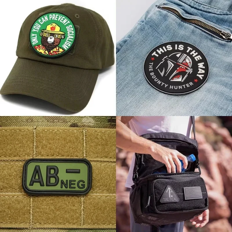 Индивидуальный 3D значок для морального духа из ПВХ тактический Тактический Ace of