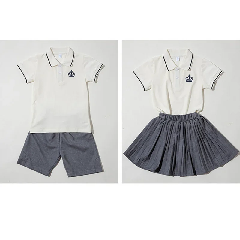 Комплекты семейной одежды костюм брата и сестры подходит к школе одежда для
