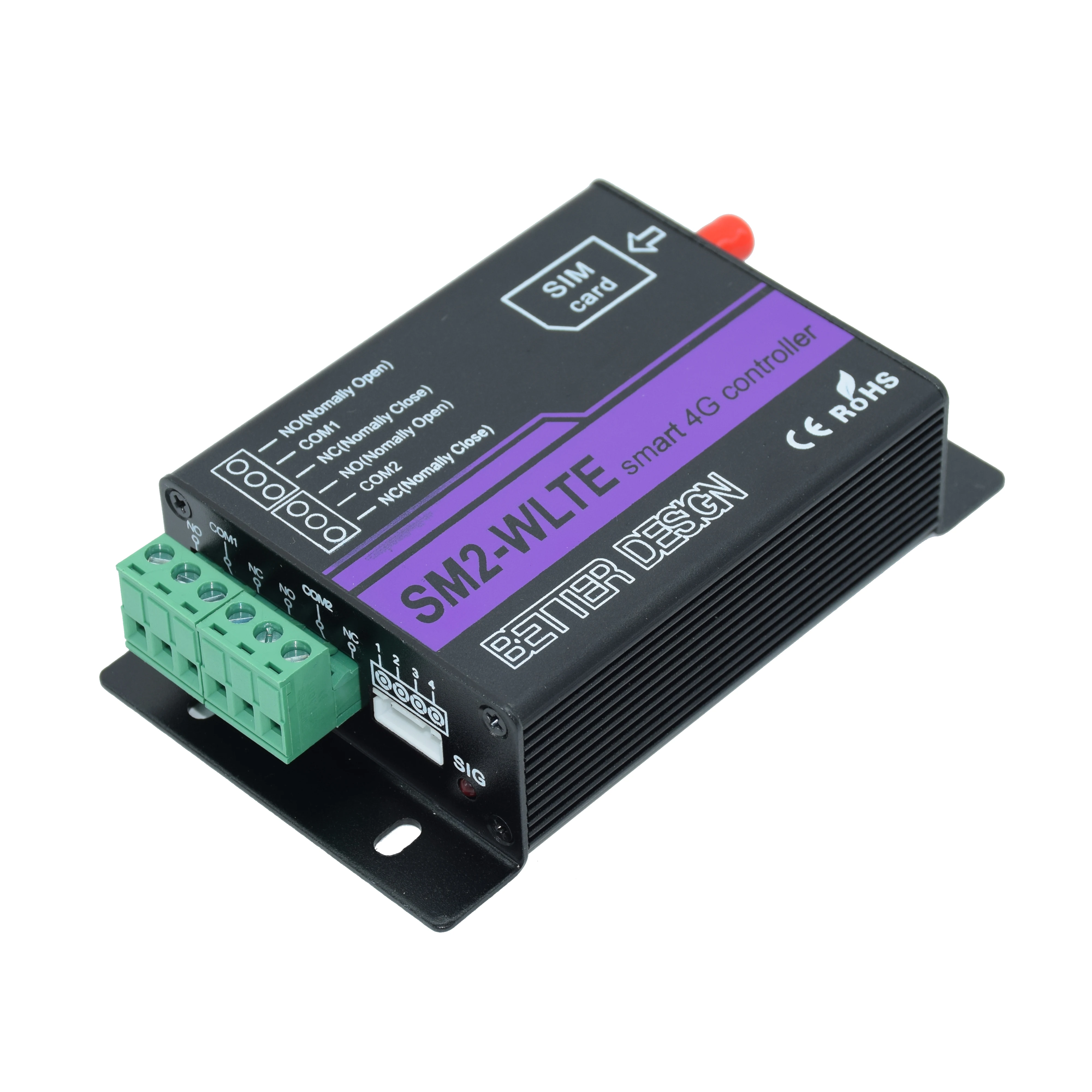 Рисунок 2 - Умный 2-Канальный Релейный контроллер 4G LTE GSM SMS