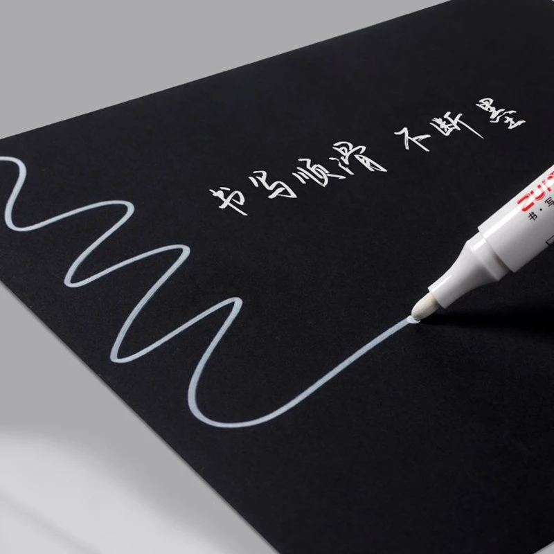 5 мм белый маркер водостойкий маслянистый для граффити резиновое стекло