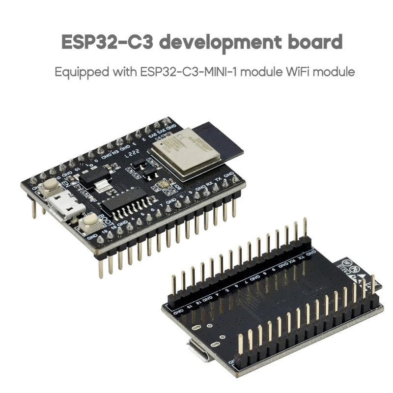 

ESP32-C3 макетная плата, основная плата, оснащенная фотомодулем, Wi-Fi, Bluetooth-совместимый модуль 5,0