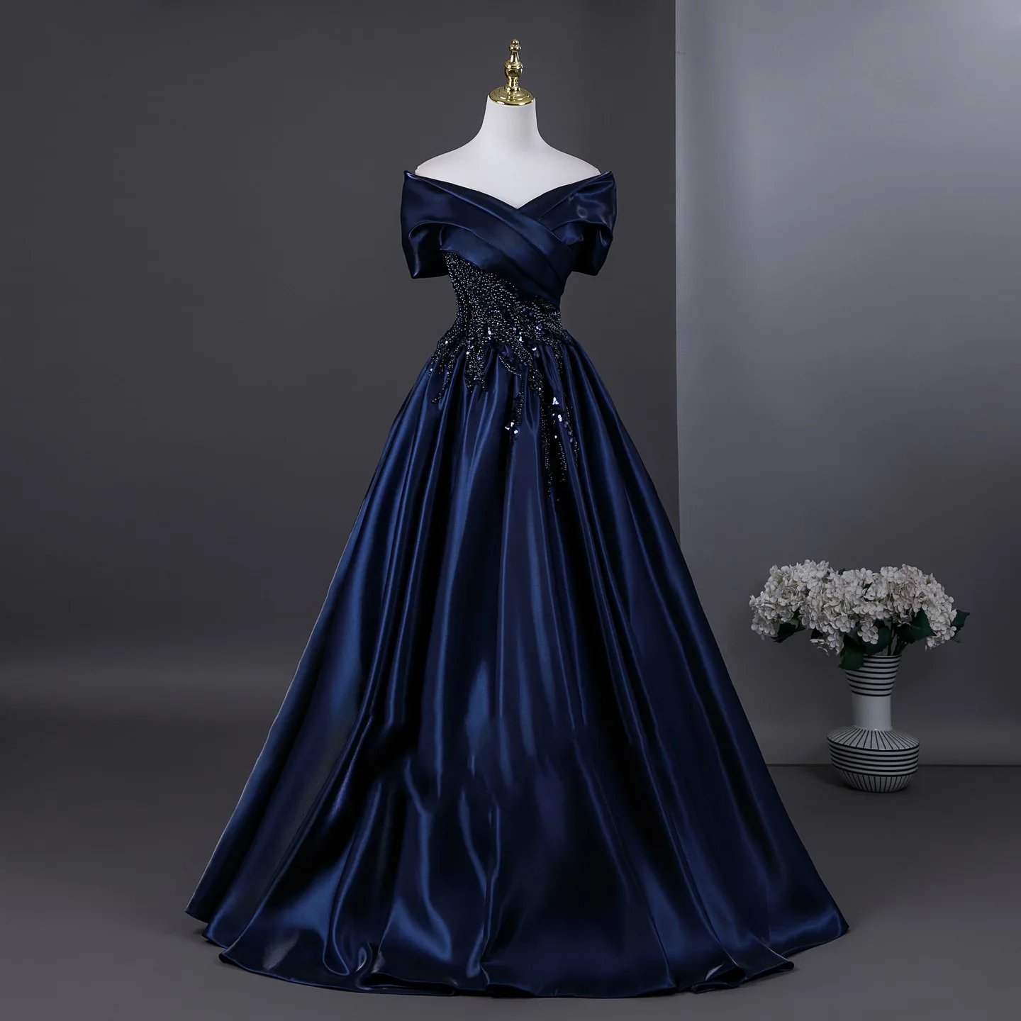 Фото Бальное платье по индивидуальному заказу, платья Quinceanera, бусы, вечерние платья для выпускного вечера, дня рождения, вечернее платье Vestido De Anos Sweet 16 №3