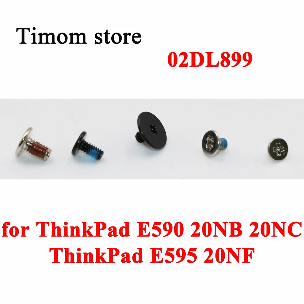 02DL899 для E590 20NB 20NC ThinkPad E595 20NF оригинальный новый комплект винтов для ноутбука