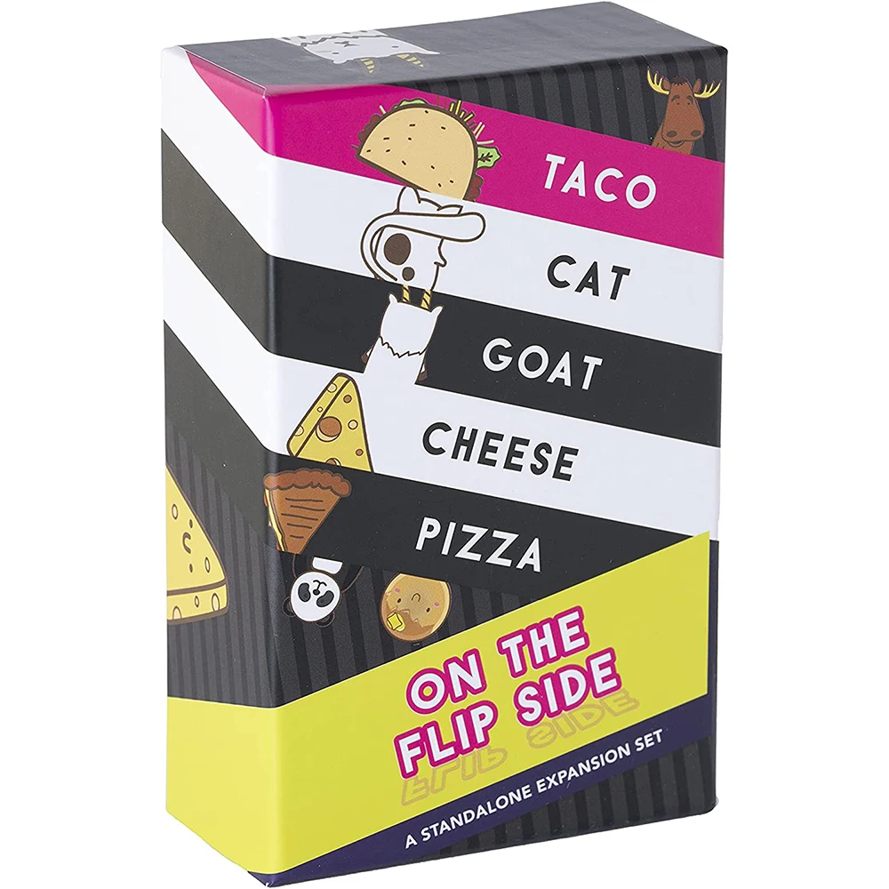 

Taco Cat Goat Cheese Pizza On The Flip Side Card Game Masonics Tarot Card st Patrick Day Lenormand Oracle Board Game Tarot Card