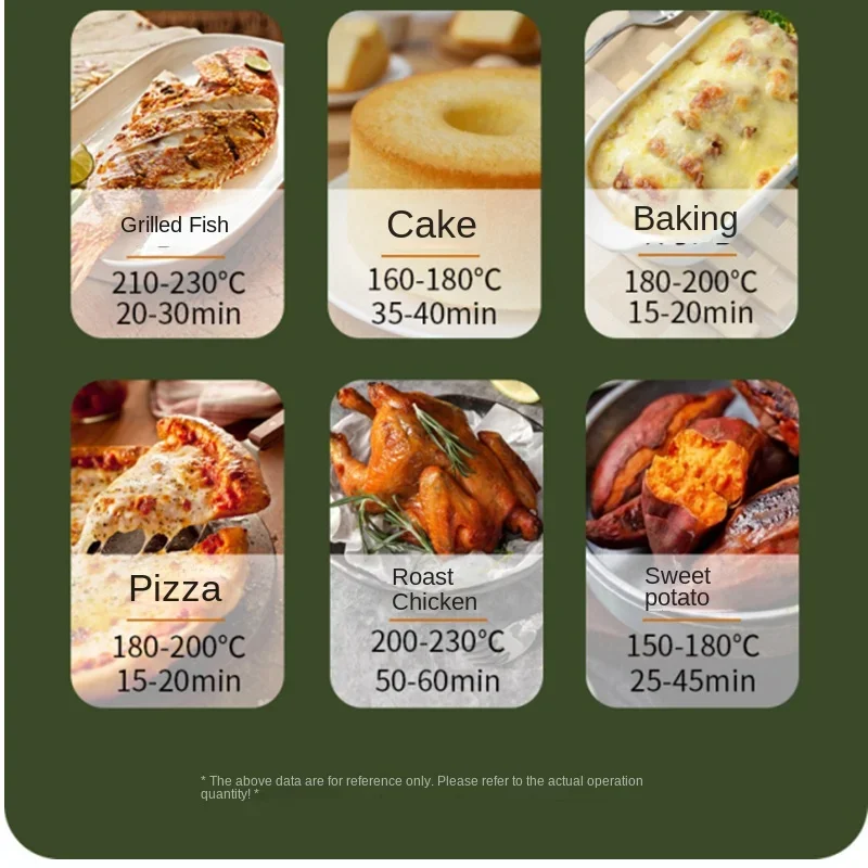 Электрическая печь для домашнего использования 48 литров большая емкость