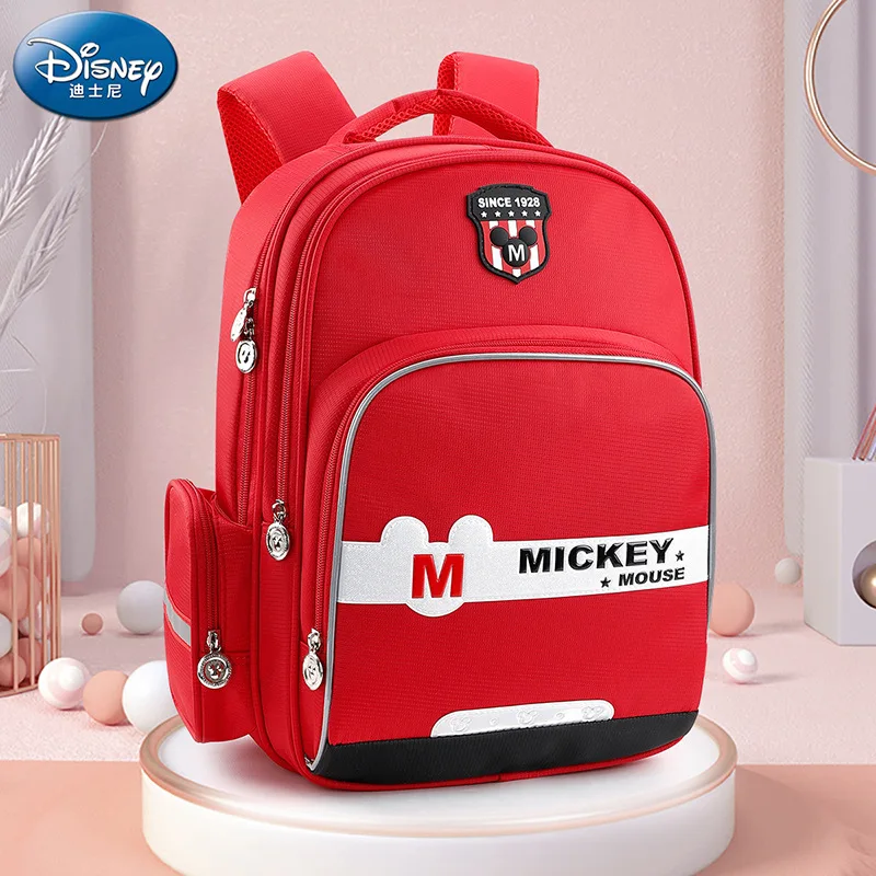 Disney's New Cute and Beautiful Backpack Schoolbag Is Suitable for Boys and Girls In Grades 1-6 To Reduce The Burden on The Back