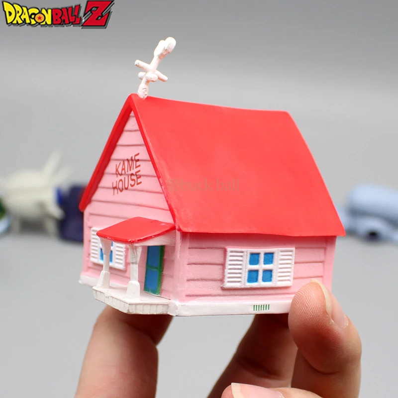 

Аниме Kawaii Mini Kame House, 6 шт., драконий жемчуг Z, реквизит, экшн-фигурка, Статуэтка из ПВХ, модель, кукла, коллекционное искусство, подарок