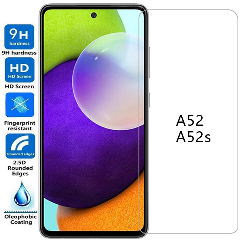 Защита экрана для samsung a52 a52s 5g защитное закаленное стекло на galaxy a 52 s as52 пленка